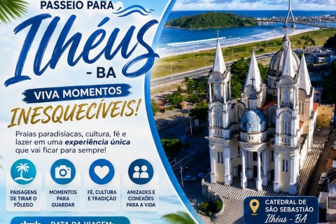Passeio para ilhéus